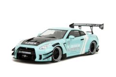 2020 LBWK Nissan GT-R R35 Pale Blue 1/18