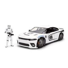 Star Wars 2015 Dodge Challenger Hellcat w/ Stormtrooper Figure 1/24
