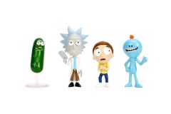 Rick & Morty 2.5in Metalfigs 4pk