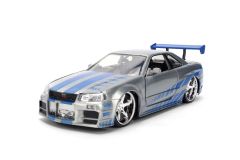 Fast & Furious Brian's Nissan Skyline GT-R Brushed Colour Finish 1/24