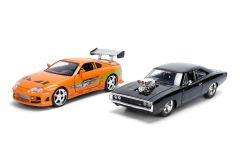 Fast & Furious 25th Dom & Brian Twin Pack 1/24