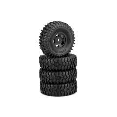 Tusk 1.0" Tire Gold Comp w/ Black #3431B Glide5 Wheel SCX24