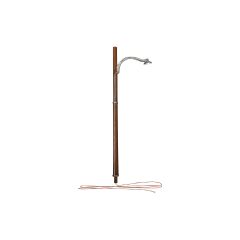 N Street Lights Wooden Pole 3pcs