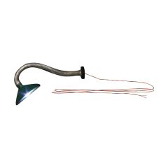 HO Wall Mount Lights Gooseneck 2pcs