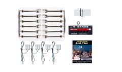 Double Lamp Post Street Lights Value Pack HO