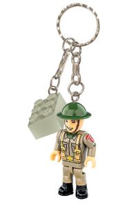 Polish Soldier British Army Keychain