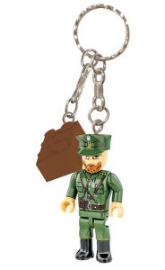 Polish Army Major Keychain