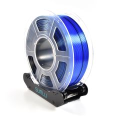 PLA+ Silk Dual Color Black Blue 1.75mm 1kg Filament