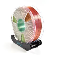 PLA+ Silk Tri Color Orange Blue Green 1.75mm 1kg