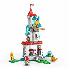 Lego Nintendo Cat Peach Suit and Frozen Tower Expansion Set