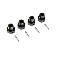 17mm Wheel Hexes SBR 4pk