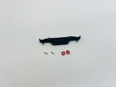 Metal Front Bumper Black