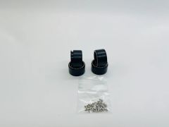 Brass Wheel Hubs 4pk