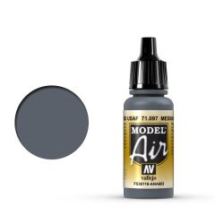 Model Air Medium Gunship Gray 17ml