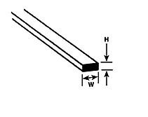 Styrene MS-112 Strip .010x1/8