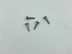 2.6x15mm Hex Head Screws 4pk