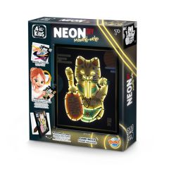 Neon DIY Maneki-neko