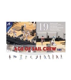 RoyalNavy 19 Crew Figures 1/84