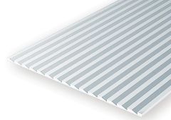 Sheet StyreneNovelty Siding .083 Spacing