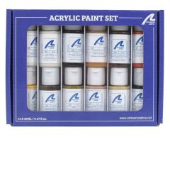 HMS Victory Cross-Section Acrylic Paint Set 12x20ml