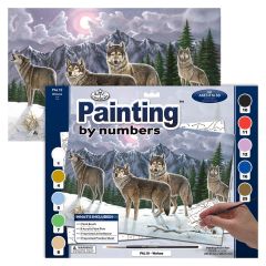 Wolves Paint by Number