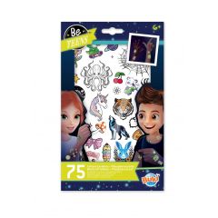 Be Teens Glow Tattoos 75pc