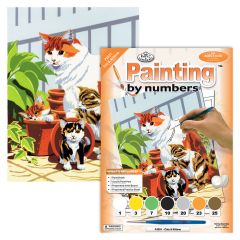 Cat & Kittens Paint by Number
