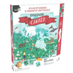 Discover Canada Atlas & Puzzle