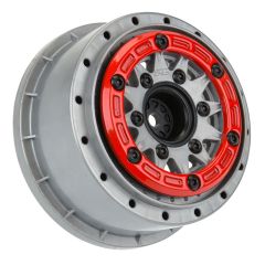 Raid SC Beadlocks Grey/Red pr