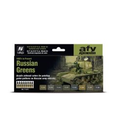 Russian Greens 1928-Present 8x17ml