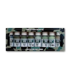 Panzer Aces Color Set no.4 8x17ml