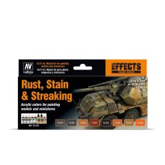 Rust Stain & Streaking Color Set 8x17ml