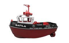 Satila Mini R/C Tug Boat RTR Black 1/72