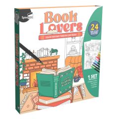 Book Lovers Colouring Kit