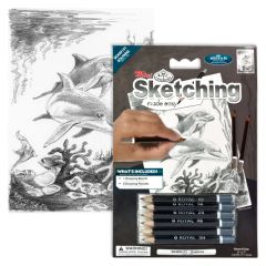 Mini Sketching Dolphin