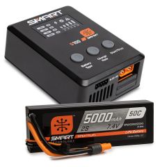 Smart Bundle 2S 5000mah 50C IC3 / S100 Charger