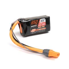 11.1v 650mAh 50C LiPo IC2