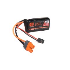 7.4v 650mAh LiPo 15C IC3
