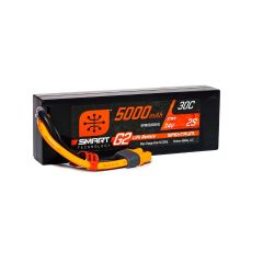 7.4v 2S 5000mAh LiPo 30C G2 Smart IC3