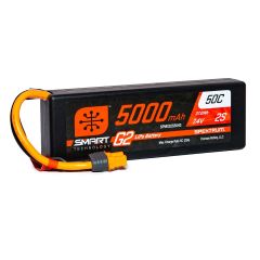 7.4v 2S 5000mAh LiPo 50C G2 Smart IC3