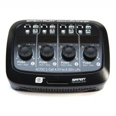 Micro 4-Port AC/DC 1S LiPo Charger