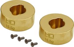Brass Rear Hubs for SCX24 pr