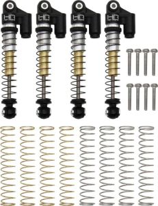 Alu Threaded Tele Shock for SCX24 2pr