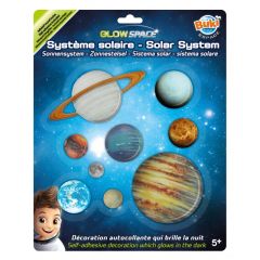 Glow in the Dark Solar System Decorative Stickers
