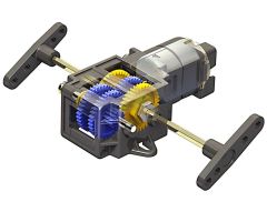 Educational Single Gearbox 4-Speed