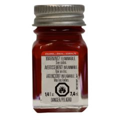 Dark Red Testors Enamel 1/4oz