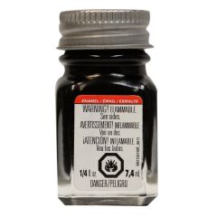 Black Testors Enamel 1/4oz