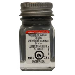 Flat Gray Testors Enamel 1/4oz