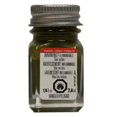 Flat Olive Drab Testors Enamel 1/4oz