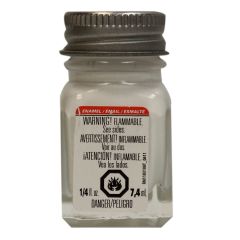 Flat White Testors Enamel 1/4oz